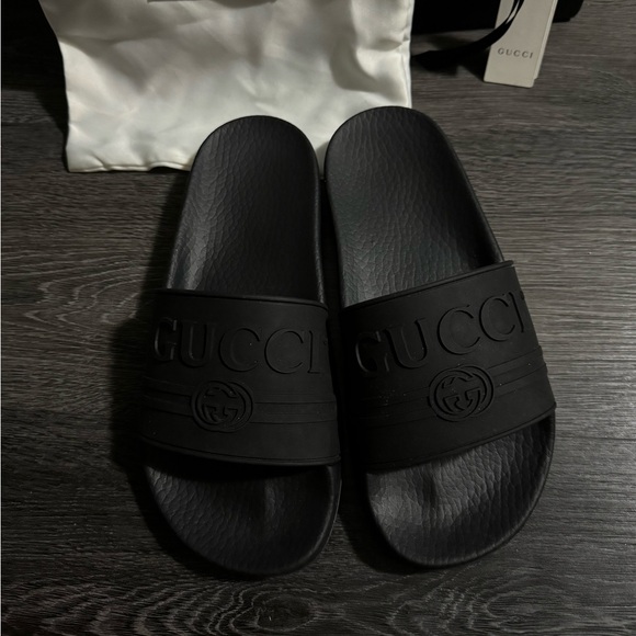 Authentic Gucci Slides - Picture 1 of 4